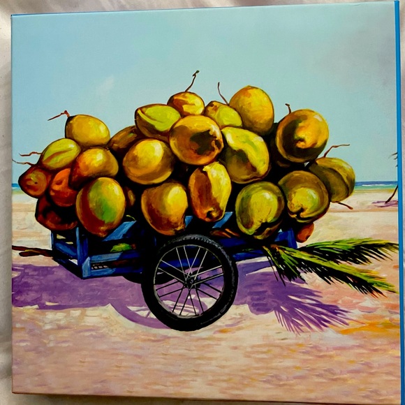 Arte de Café Ltd. Series Dessert Size Plates Artist Jennaro Gonzàlez Pacheco - Picture 2 of 14